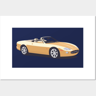 Jaguar XK Posters and Art